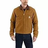 Carhartt Duck Detroit Winterjacke, Braun, L