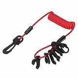 Not-Aus-Schalter für Bootsmotoren, Wasserdichtes Lanyard, Sicherheitsleine, Not-Aus-Federdraht für, Suzuk