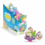 INKEE Toys Magic Bath Galupy Unicorn – 6er-Set Badespielzeug für Kinder – Squishy Einhörner Badetiere mit Farbwechsel & Spritzfunktion