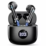 Kopfhörer Kabellos Bluetooth 5.4, Bluetooth Kopfhörer HiFi Stereo mit 4 ENC Noise Cancelling Mic, 40 Std Spielzeit in Ear Kopfhörer USB-C, kabellose Kopfhörer IP7 Wasserdicht für Arbeit und Studium