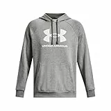 Under Armour Herren Rival Fleece Big Logo HD, sportlicher Kapuzenpullover mit loser Passform, bequemes und warmes Sweatshirt für Männer