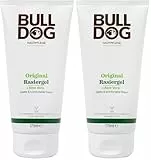 BULLDOG - Nassrasur für Männer | Original Rasiercreme | Für eine glatte & gründliche Rasur | 175ml (Packung mit 2)