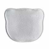 KOALA BABYCARE Babykissen Plagiozephalie, abnehmbar (mit Zwei Kissenbezügen), hilft EIN Plattkopfsyndrom vorzubeugen und zu behandeln. Aus Memory Foam -