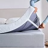 Twirest Matratzentopper 140x200cm, 7,5cm Höhe, Gel Topper 140x200cm, Komfortschaum Matratzen Topper mit Memory Foam Effekt & Waschbarer Bezug, für Boxspringbett Wohnwagen Schlafsofa
