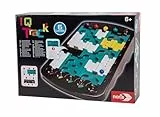 Noris 606134747 - IQ Track Spiel (Logikspiel ab 6 Jahre) - raffinierte Kugelbahn-Challenge für 1 Person mit 6 Schwierigkeitsstufen inkl. Lösungen, Denkspiel für Kinder und Erwachsene