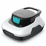 AIPER Scuba SE Poolroboter Akku, Kabelloser Poolsauger mit 90 Min. Laufzeit, Automatisches Parken, Kompakter Poolreiniger Ideal für Aufstellpools & Flachböden