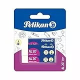 Pelikan 620112 Kunststoff-Radierer AL20 (1, 65 x 12 x 21 mm | weiß)