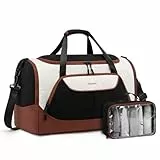 LOVEVOOK Sporttasche Reisetasche Damen 30L mit Schuhfach & Nassfach, Klein Gym Bag Trainingstasche Fitnesstasche Schwimmtasche Saunatasche Handgepäck Sport Tasche für Reisen,Duffle Weekender Bags