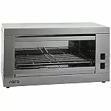 SARO Toaster für 6 Toasts – Edelstahl – Ober-/Unterhitze separat schaltbar – Krümellade – 2 Heizstufen – 2,2 kW – 535×270×275 mm – Modell CIVAS