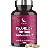 Apyforme - Probiotika für Frauen - Bis zu 40 Milliarden KBE/Tag - 4 Lactobacillus-Stämme: Reuteri, Rhamnosus, Crispatus und Acidophilus - 60 Magensaftresistente Kapseln - Probio+ Intima
