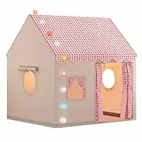 Kids Play Tent – Castle Playhouse Zelt, Spielzelte im Zimmer | Große Zelthäuser für Kleinkinder, zusammenklappbare Talettstrukturen, lustige Kuppelunterkünfte für Aktivitäten und