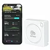 sonsor - Mobile Alarmanlage mit LTE, GPS-Ortung & kostenloser App für Wohnmobile, Vans, Garagen, Gärten oder Werkstätten (weiß)