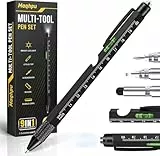 Maqhpu Vatertagsgeschenk für Papa, 9 IN 1 Multifunktions Kugelschreiber Geschenke für Männer, Vatertagsgeschenk, Papa Geschenk Männer Geschenke, Männertag Geschenke zum Vatertag Geschenk