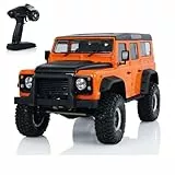 wheelfun 1/10 RC Rock Climbing Truck RC Crawler 4X4 Off Road Car 2Speed with Motor ESC Servo Remote Control RTR Crawler Model