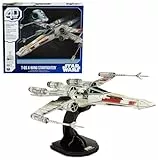 4D Build - Star Wars T-65 X-Wing Starfighter - detailreicher 3D-Modellbausatz aus hochwertigem Karton, 160 Teile, für Star Wars Fans ab 12 Jahren