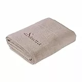 frottana MÖVE for Pearl Saunatuch 80 x 200 cm aus 100% Baumwolle, Cashmere