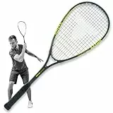 Talbot-Torro Squashschläger Drive 2000 - Leichter Allround-Schläger - Für Einsteiger & Freizeit - Graphit-Composite Rahmen - besaitet & spielbereit