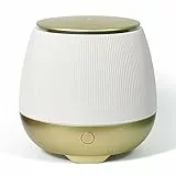 Earnest Living Aroma Diffuser für Ätherische Öle 150ml - Kunststoff Duft Duftöl Diffuser - Elektrische Duftlampe, Luftbefeuchter, Nachttischlampe - 7 Lichtfarben, Timer, Abschaltautomatik