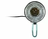 Prophete Fahrradbeleuchtung, Fahrradlicht mit LED Scheinwerfer, 1W-LED 15 Lux