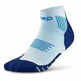 CEP - Kurze Laufsocken mit Kompression für Herren, Core 5.0 Low Cut, Größe IV/L / 42-45, ice/blau