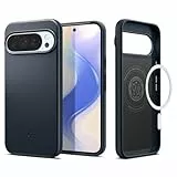Spigen Thin Fit MagFit Hülle für Google Pixel 10 und Pixel 10 Pro, Kompatibel Mit Pixelsnap und MagSafe [2025 Neue Funktion] [Made for Google] -Metal Slate
