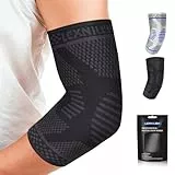 Ellenbogenbandage für Damen/Herren - Kompression Ellenbogen Bandage für Tennisarm, Golferarm, Sport - Tennisarm Bandage Links/Rechts für Arthritis, Sehnenentzündung, Gelenkschmerzen