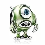 HAEPIAR S925 Sterling Silver Pendant Dangle Beads Charms Großäugiger Junge für Armbänder und Halsketten für Frauen Mädchen Freunde