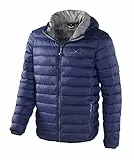 Black Crevice Herren Steppjacke I wind- & wasserabweisende Herren-Jacke I Steppjacke mit Kunstfaserfüllung I Steppjacke mit Kapuze