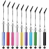 AOZUO 10 Stücke Mini Touchscreen Stift, Universal Stylus Stift Tablet Handy stifte Hochpräzise Stylus Stifte für Touchscreens Kurze Stylus Stift Sets für Smartphones Mobiltelefone Tablets