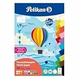 Pelikan Tonpapier Block A5, 40 Blatt in 21 Farben