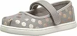 Mary Jane Flat Schuh grey/rose gold foil Größe: 22 Farbe: grey-rose-