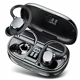 Bluetooth Kopfhörer Sport, 2025 Neue In Ear Kopfhörer Kabellos Bluetooth 5.3 mit 4 ENC Noise Cancelling Mikrofon, IP7 wasserdichte Earbuds, 128 Std Spielzeit, Dual LED Anzeige Ohrhörer für iOS Android