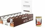 Foodspring Extra Chocolate Protein Bar, Proteinriegel Doppelschokolade und Cashew, 12x45g, der perfekte Snack mit hohem Proteingehalt mit echter Schokolade + Italian Gourmet polpa 400g
