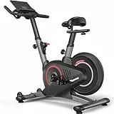 PASYOU S40 Heimtrainer Ergometer, Indoor Fitnessbike, Heimtrainer Fahrrad mit Magnetwiderstand, LCD Monitor Fahrrad-Heimtrainer für Zuhause, Leises&Herzfrequenzüberwachung,160KG Belastbar