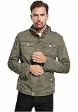 Brandit Britannia Jacket, Farbe: olive, Größe: L