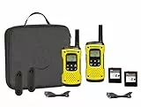 Motorola TLKR T92 H2O PMR Funkgerät (IP67, wetterfest, Reichweite bis zu 10 km), 2 Stück