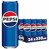Pepsi Cola, Das Original von Pepsi, Koffeinhaltige Cola in der Dose, EINWEG Dose (24 x 0.33 l) (Verpackungsdesign kann abweichen)