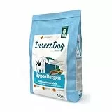 Green Petfood InsectDog Hypoallergen (1 x 10 kg) | Adult | Premium Trockenfutter für ausgewachsene allergische Hunde | mit Insektenprotein | getreidefrei | nachhaltiges Hundefutter | 1er Pack