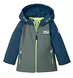 first instinct by killtec Kinder Softshelljacke/Outdoorjacke mit Kapuze FIOS 12 MNS SFTSHLL JCKT, oliv, 98-104, 42894-000