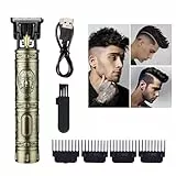 Profi Haarschneidemaschine Set,Haarschneider Herren,Haartrimmer Mit Führungskämmen,Bartschneider,Barttrimmer,Herren T-förmiger Trimmer,Haarschneider Professionelles,Friseur Wiederaufladbarer,Geschenk