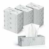 by Amazon 4-lagige Kosmetiktücher, 1200 Blatt, (12 Packungen à 100 Blatt)