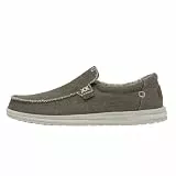 HEYDUDE Mikka Braided - Zapatos Estilo Mocasín para Hombre, Fossil, 45