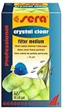 sera Crystal Clear 12 Filterbälle (formstabil & mehrfach auswaschbar) die innovative, patentierte 3D-Faserstruktur entfernt kleinste Trübungen ab 10µm (z.B. Schwebealgen, Mulm) nach kurzer Zeit, 44510
