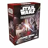 Fantasy Flight Games, Star Wars: The Deckbuilding Game – Clone Wars Edition, Kennerspiel, Kartenspiel, 2 Spieler, Ab 12+ Jahren, 30 Minuten, Deutsch, Mehrfarbig, Bunt