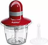 Bosch MMR08R2 Universal Zerkleinerer Chopper, Kunststoff, Rot, 400 W