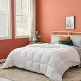 Linenspa 4 Jahreszeiten Bettdecke aus Microfaser – Ganzjahresdecke – Ultraweich – Steppdecke 135x200 cm, Weiß