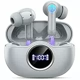 Kabellose Kopfhörer mit 4 ENC-Mikrofonen, Geräuschunterdrückung, Deep Bass Stereo