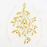 Räder Serviette Mistelzweig