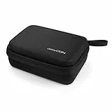 deleyCON Tasche Hardcase für GoPro Actionkamera & GoPro Zubehör Robust Strapazierfähig Staubschutz Aufprallschutz Spritzwasserschutz für GoPro Hero 13 Hero 12 Hero 11 Hero 10 Hero 9 Gr. M - Schwarz
