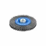Bosch 1x PRO Steel Longlife Scheibenbürste, gewellter Draht für kleine Winkelschleifer und M14-Gewinde (für Stahl, Ø 115 mm, Professional Zubehör Kleiner Winkelschleifer)